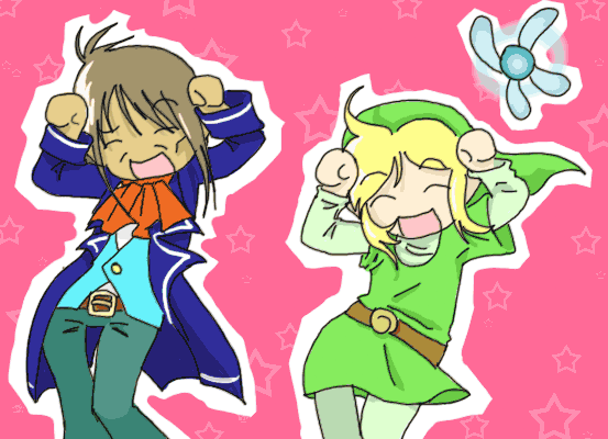 LoZ_Caramell_Dansen_by_LuckyBlackCatXIII.gif