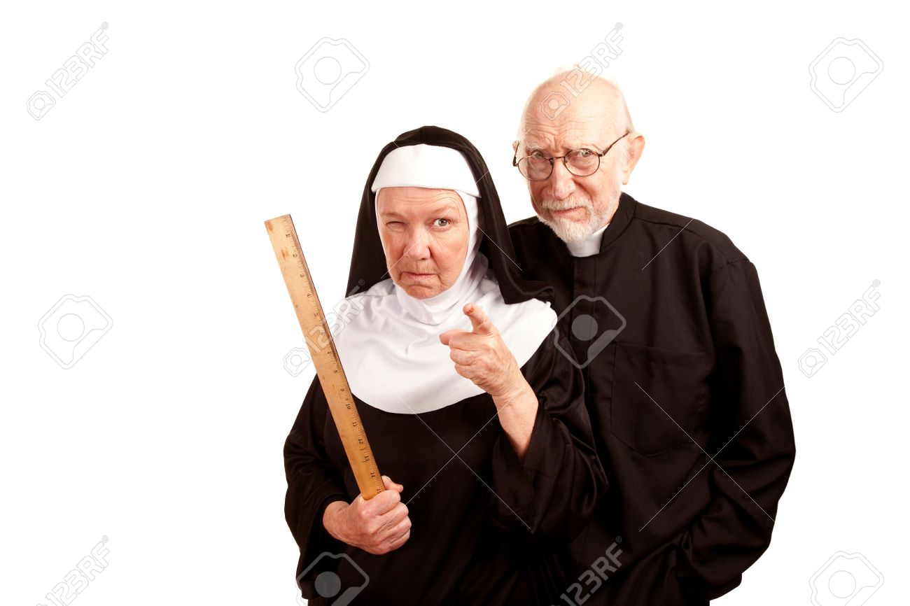 6459934-Funny-priest-with-mean-nun-holding-ruler-Stock-Photo-catholic.jpg