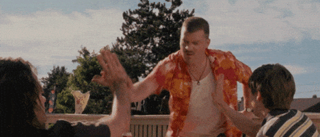 High Five Hot Rod GIF
