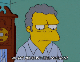 Episode 9 Bag GIF by The Simpsons